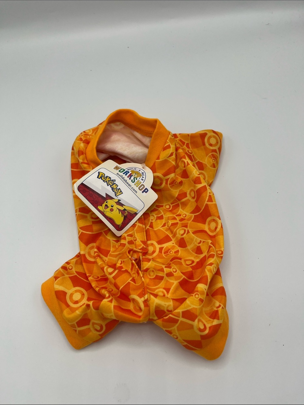 Build-A-Bear Pokemon Vulpix Orange Sleeper